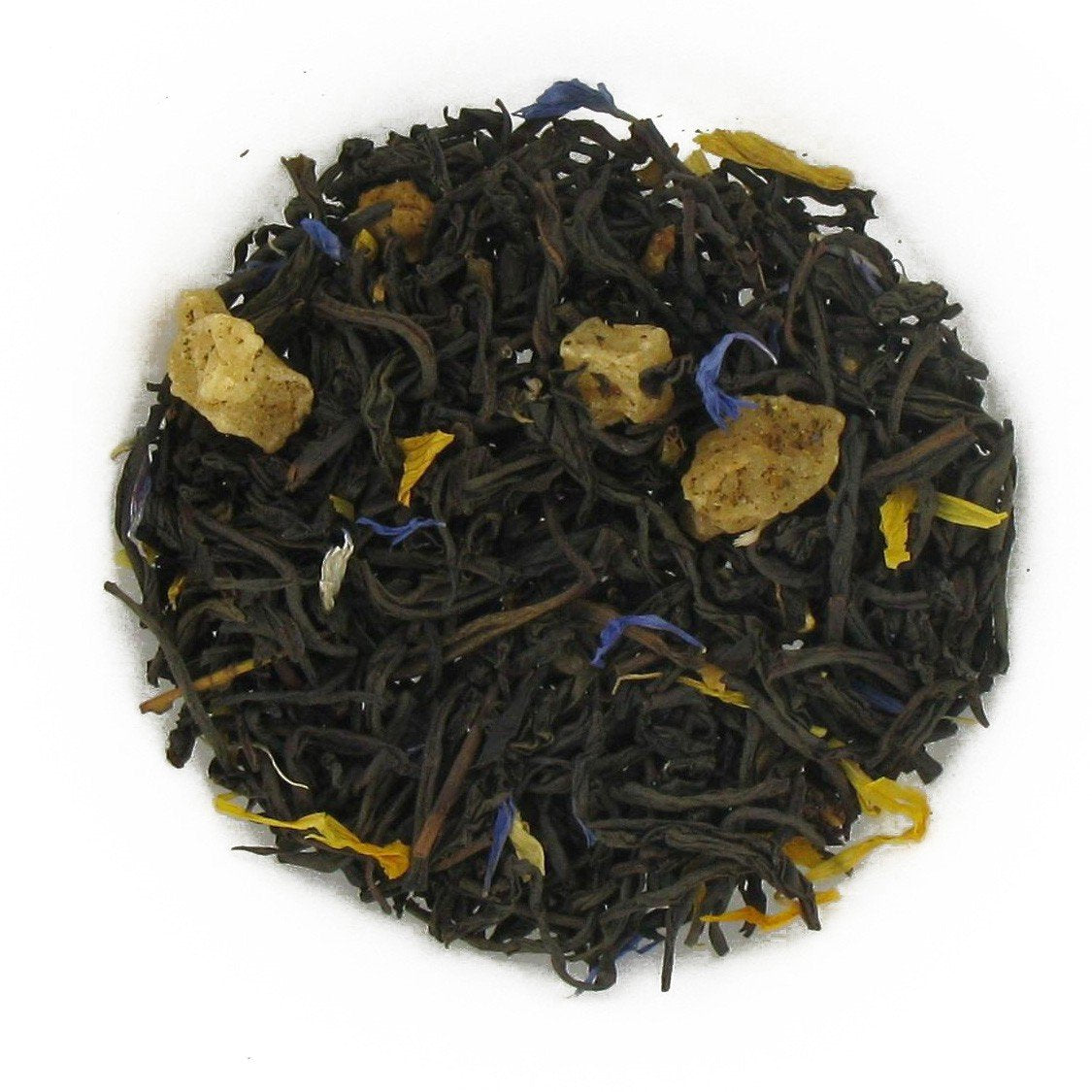 English Tea Store Blue Lady Flavored Black Loose Leaf Tea pouches - 4oz | Citrus Passionfruit Orange Grenadine Sweet Blend | High Grown Premium Tea