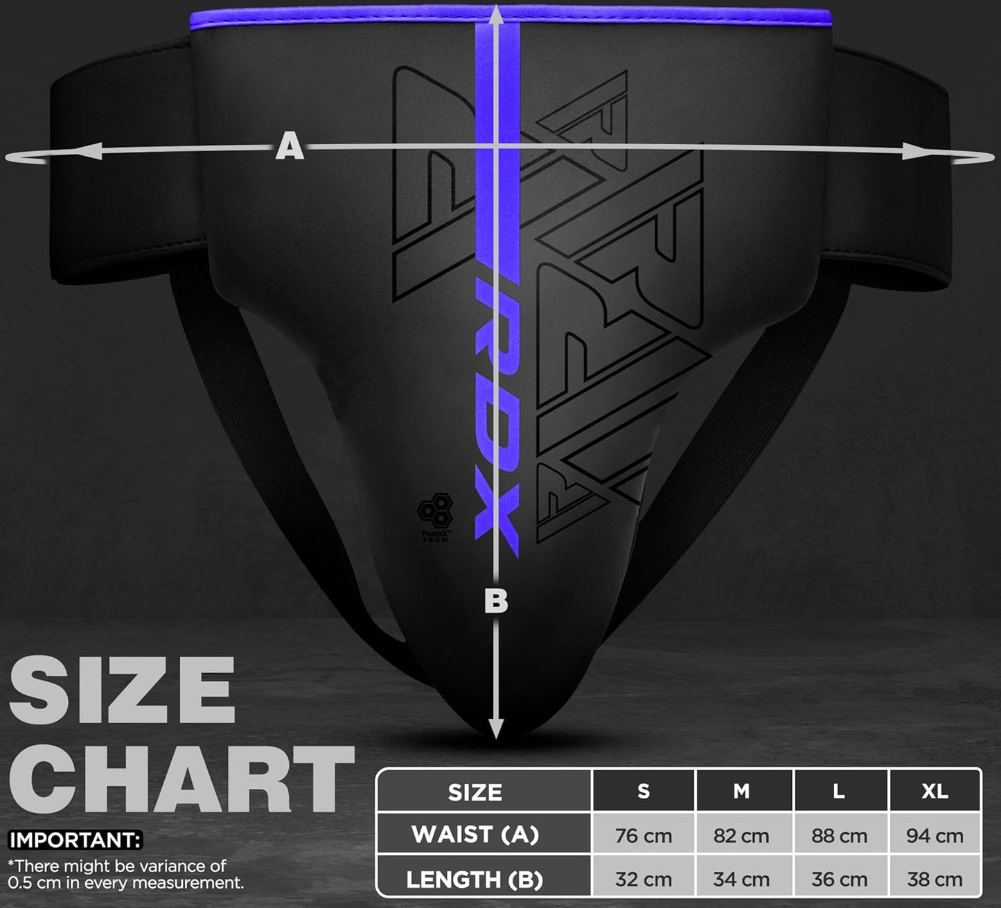 RDX Groin Protector for Boxing, Muay Thai, Kickboxing and MMA Fighting, Maya Hide Leather Abdo Gear for Martial Arts Training, Men Jockstrap Abdominal Protector for Sparring, Taekwondo and Grappling