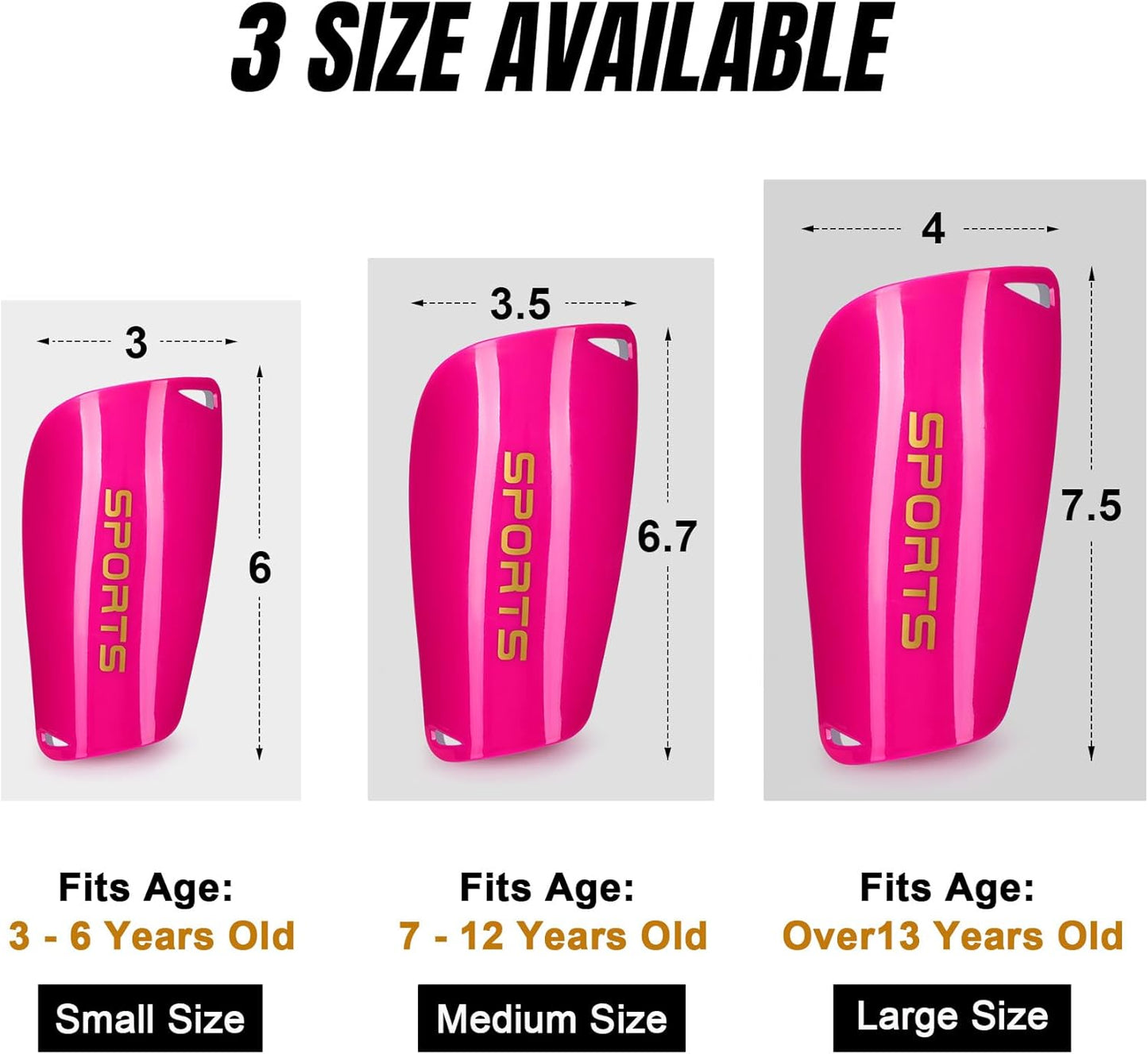 XZQTIVE Soccer Shin Guards with Shin Sleeves and Soccer Socks, Football Shin Pads Set for Kids Youth and Adult