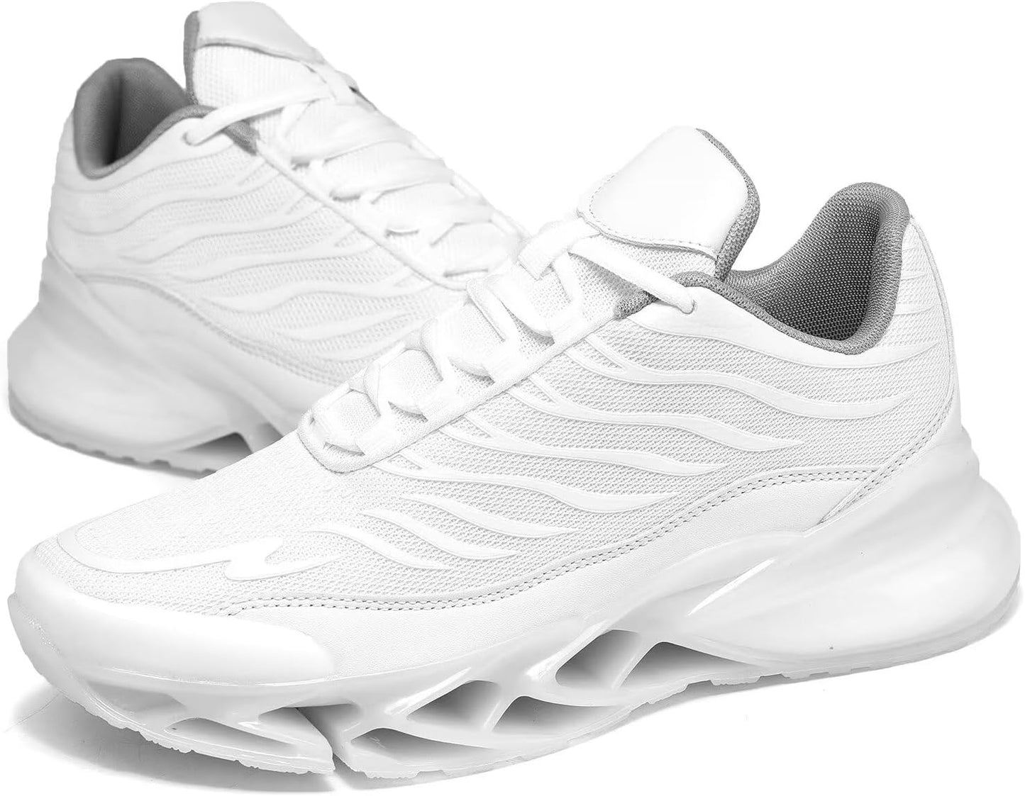 Mens Slip on Walking Running Shoes Blade Tennis Casual Fashion Sneakers Comfort Non Slip Work Sport Athletic Trainer