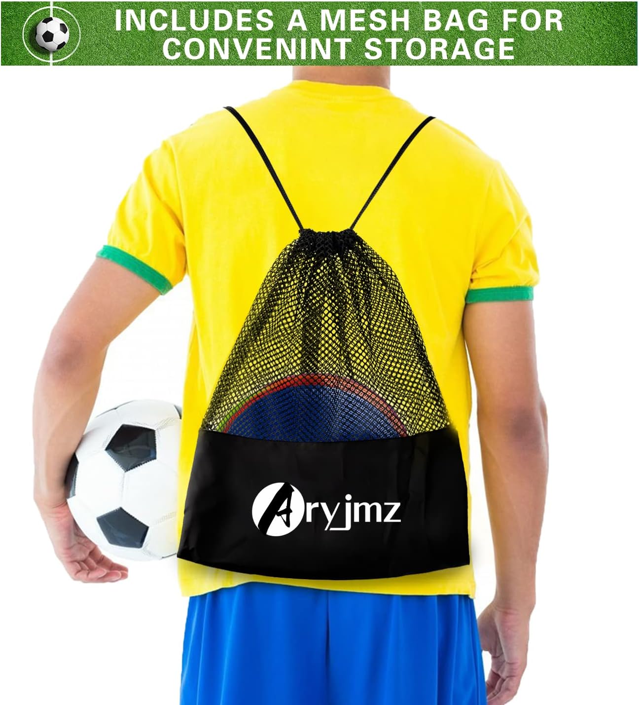 Spot Markers 9 Inch Non Slip Rubber Floor Markers Flat Field Cones Poly Dots for Soccer Basketball Sports Speed Agility Training and Drills