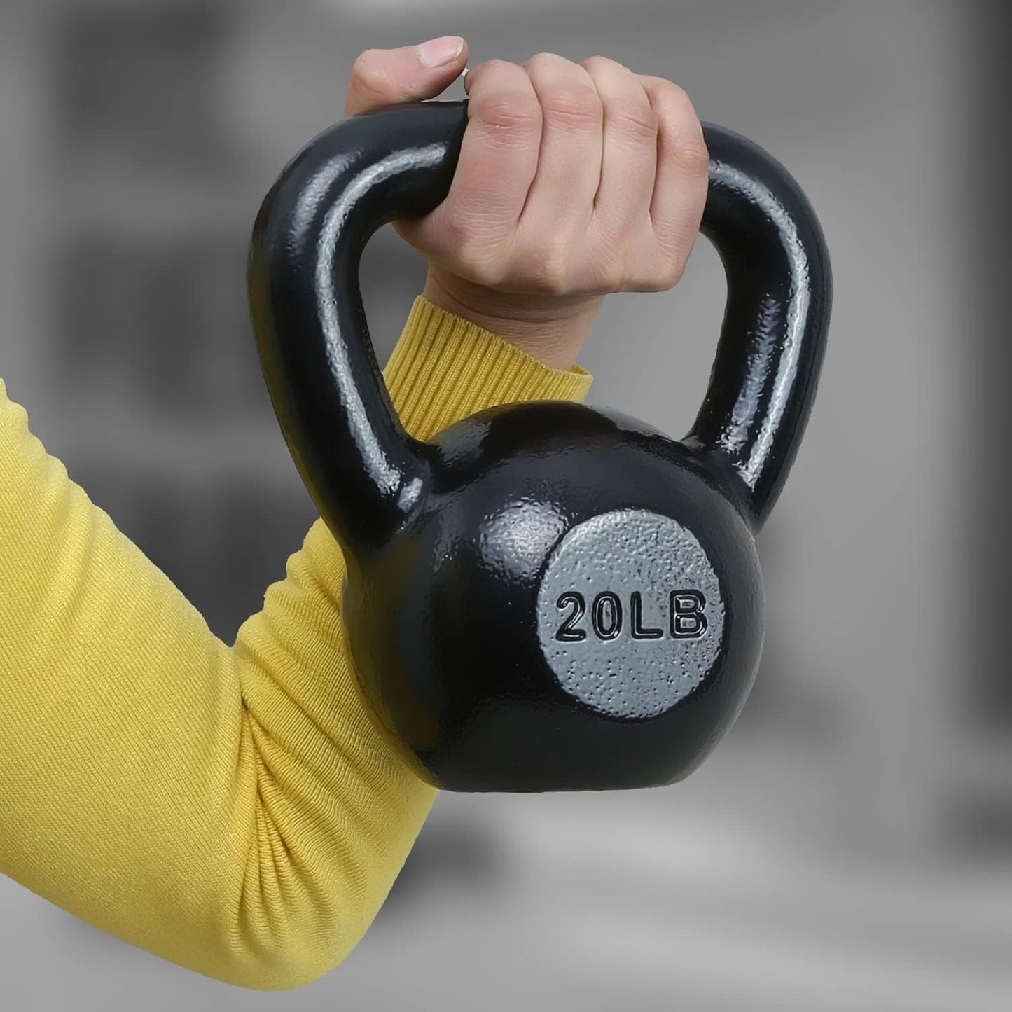 Amazon Basics Cast Iron Kettlebell
