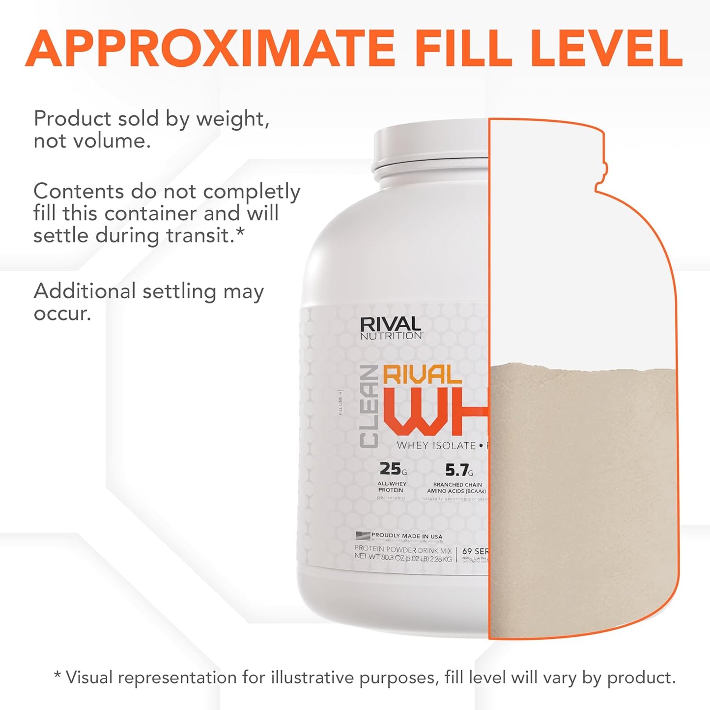 Naturally Flavored Rival Whey- True Vanilla - 5lb