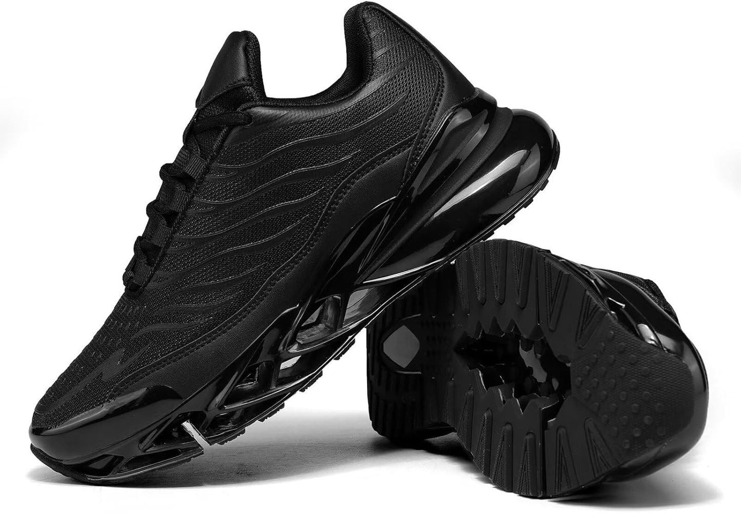 Mens Slip on Walking Running Shoes Blade Tennis Casual Fashion Sneakers Comfort Non Slip Work Sport Athletic Trainer