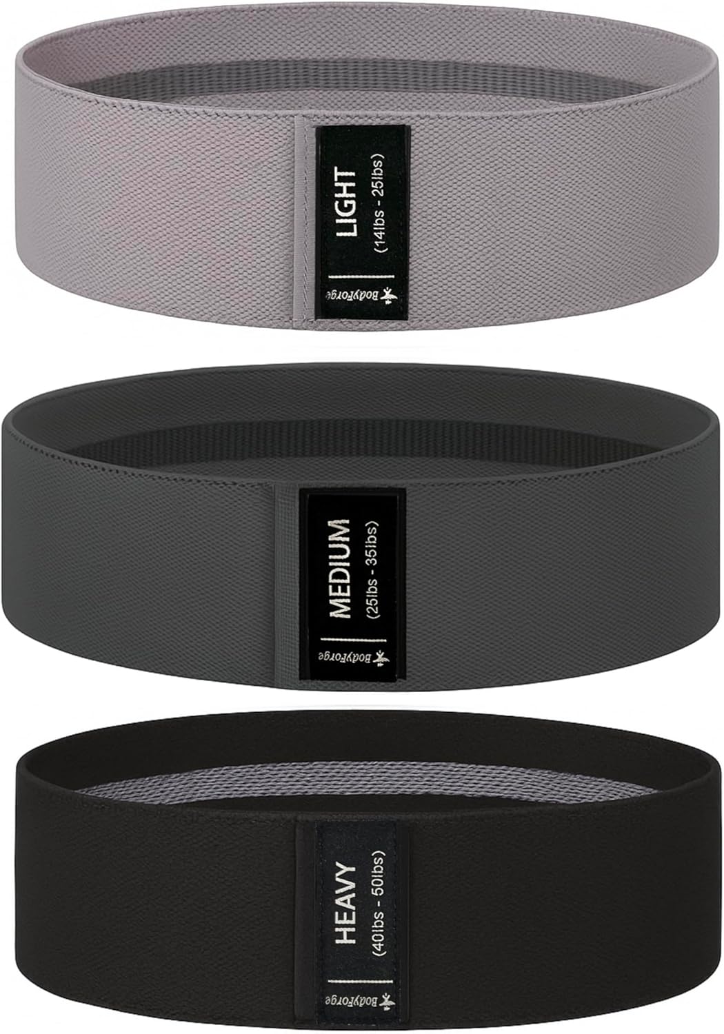 BodyForge Resistance Bands, Exercise Bands, Resistance Bands for Working Out, Work Out Bands with Handles for Men and Women Fitness, Strength Training Home Gym Equipment