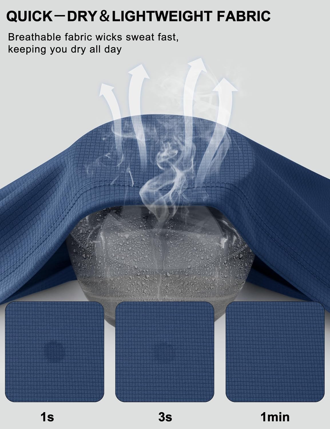 MAGCOMSEN Mens Rash Guard Short Sleeve UPF 50+ Sun UV Quick Dry Shirts Workout Swim Running Athletic T-Shirt