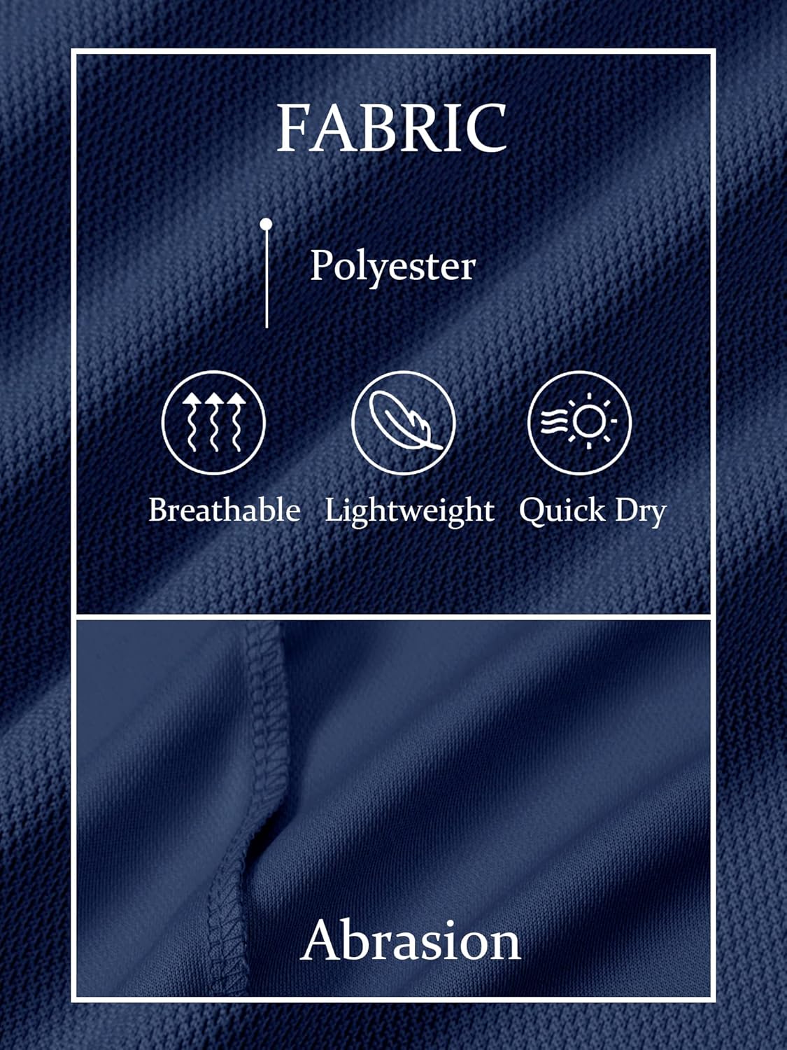 TACVASEN Mens Golf Shirt Dry Fit Mens Polo Shirts Short Sleeve Performance Golf Polos for Men with Collar Work Shirts