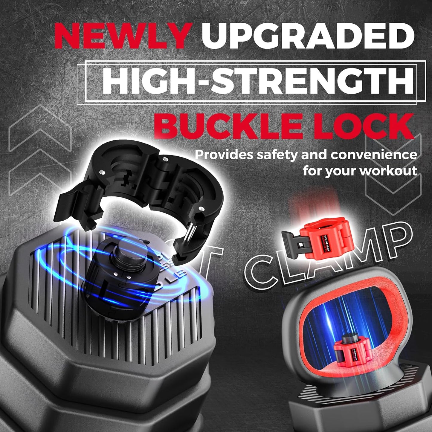 KeppiFitness Adjustable Dumbbell Set, 30/40/50/70/90 lb Weight Set with Connector Bar, 4 in 1 Workout Gear with Dumbbell, Kettlebell, Barbell, Push up Handle for Home Gym Fitness Exercise