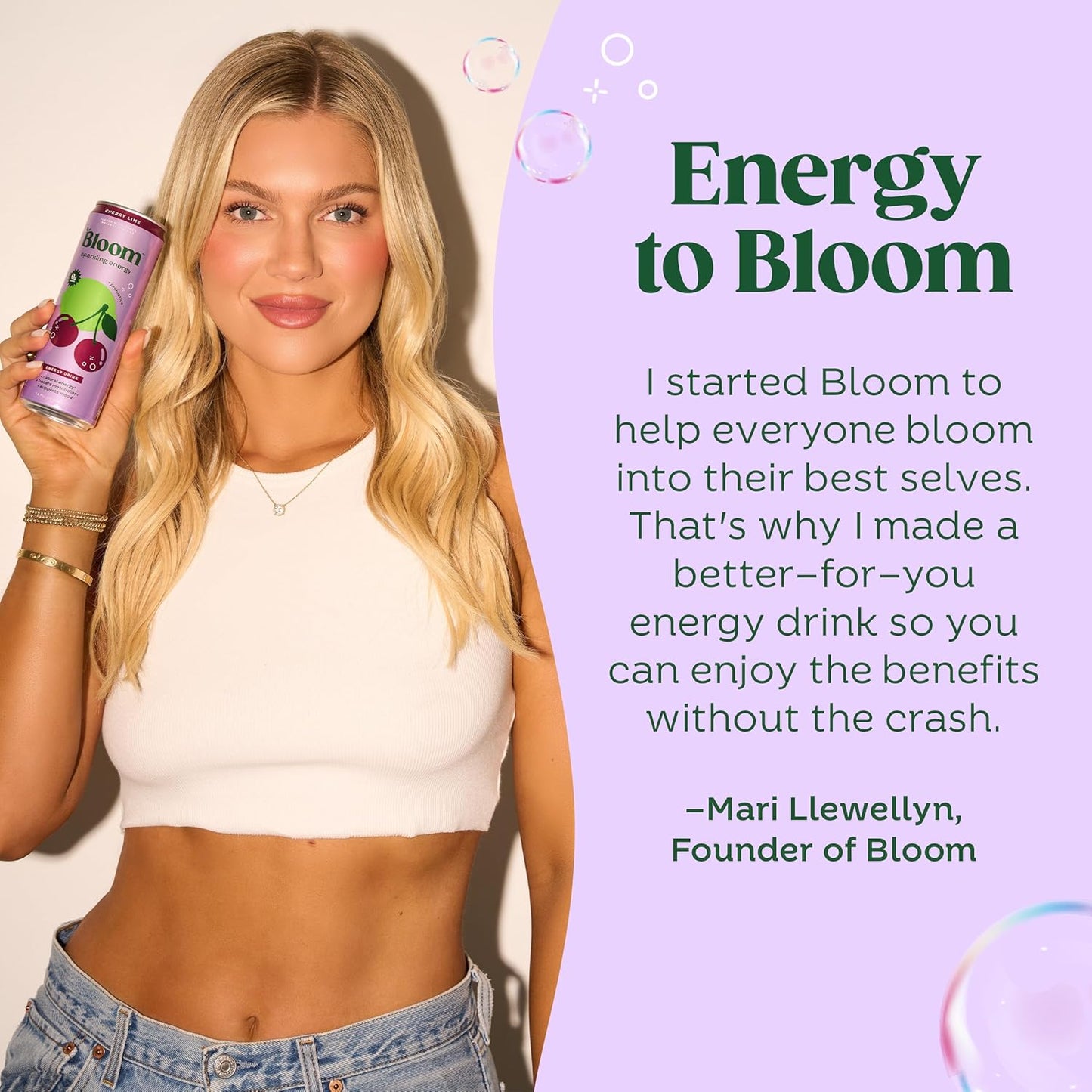 Bloom Nutrition Sparkling Energy Drink for Focus, Natural Caffeine, Zero Sugar, 180mg Caffeine, Antioxidant-Rich with Green Coffee Bean, Green Tea Extract, & Prebiotics, Peach Mango 12oz 24 Pack
