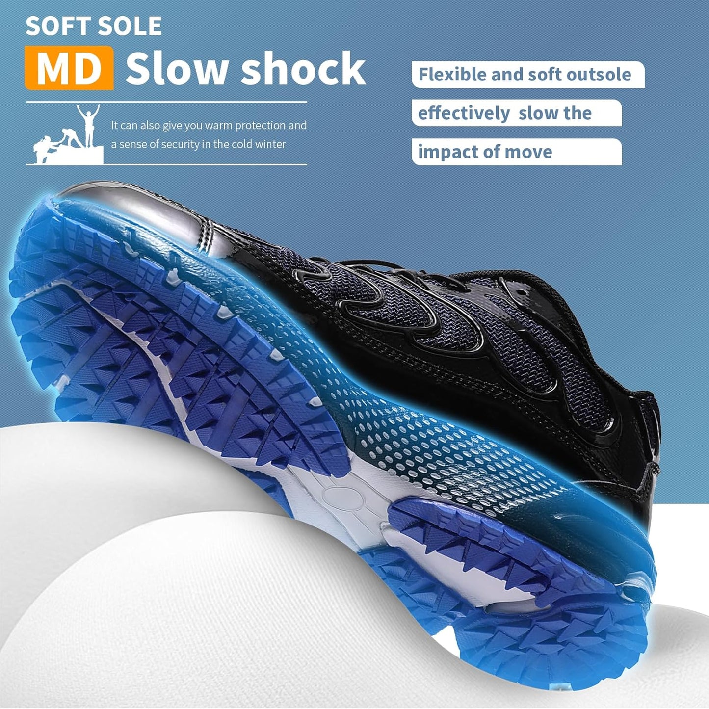 WETIKE Boy's Shoes Mesh Slip on Lightweight Running Sneakers