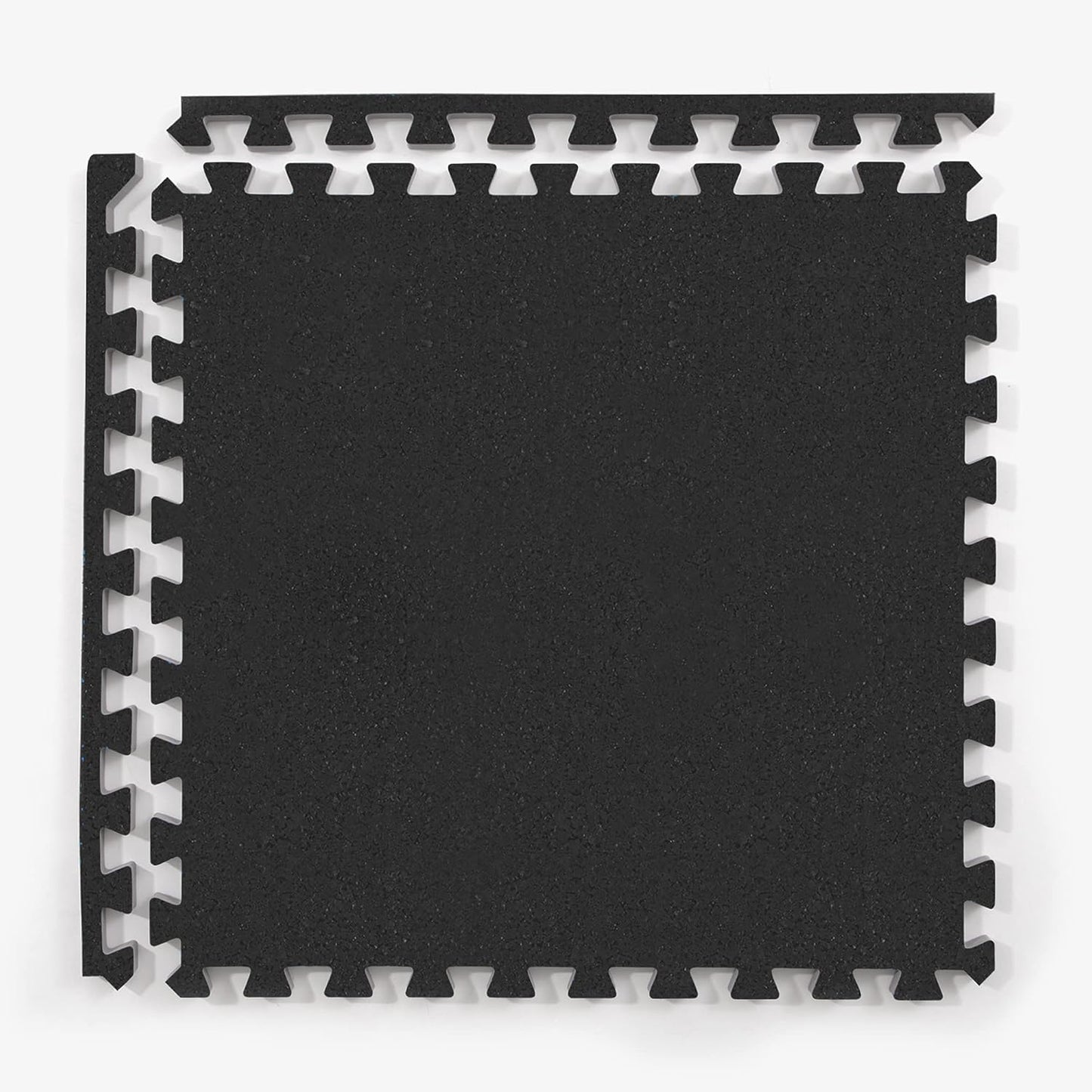 IncStores Impact Foam Rubber Floor Tiles, Interlocking Home Gym Floor Matts for Weight & Workout Equipment Room Padding, 2'x2' Tiles