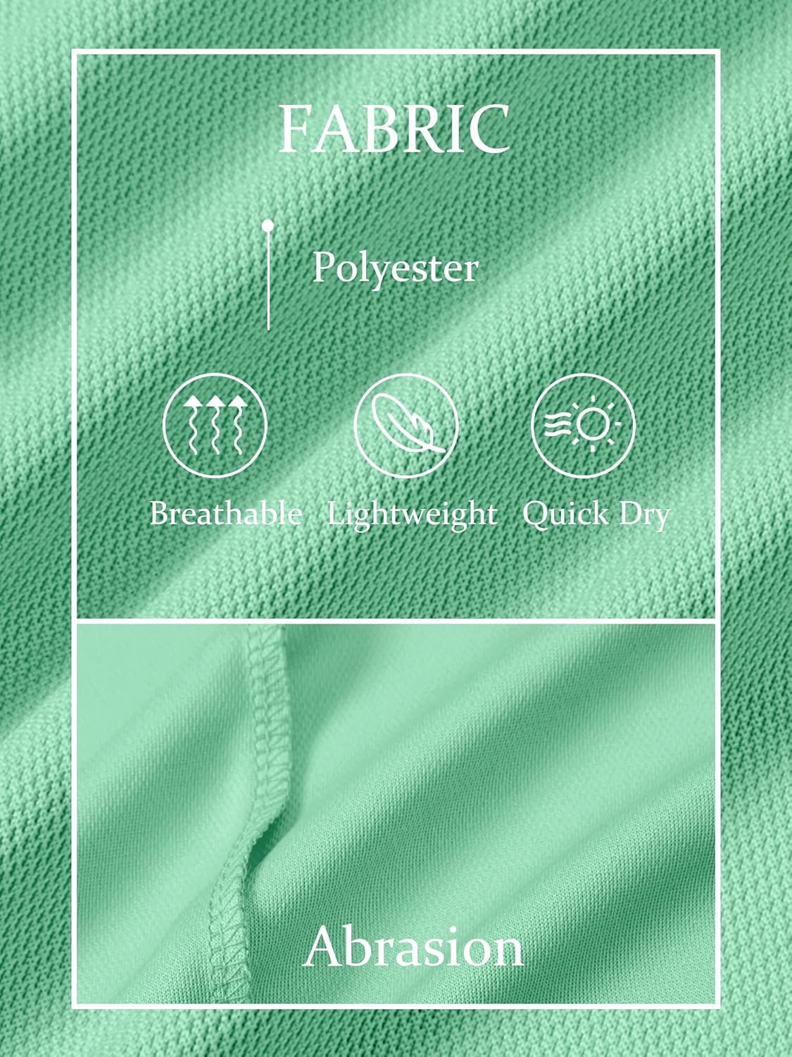 TACVASEN Mens Golf Shirt Dry Fit Mens Polo Shirts Short Sleeve Performance Golf Polos for Men with Collar Work Shirts