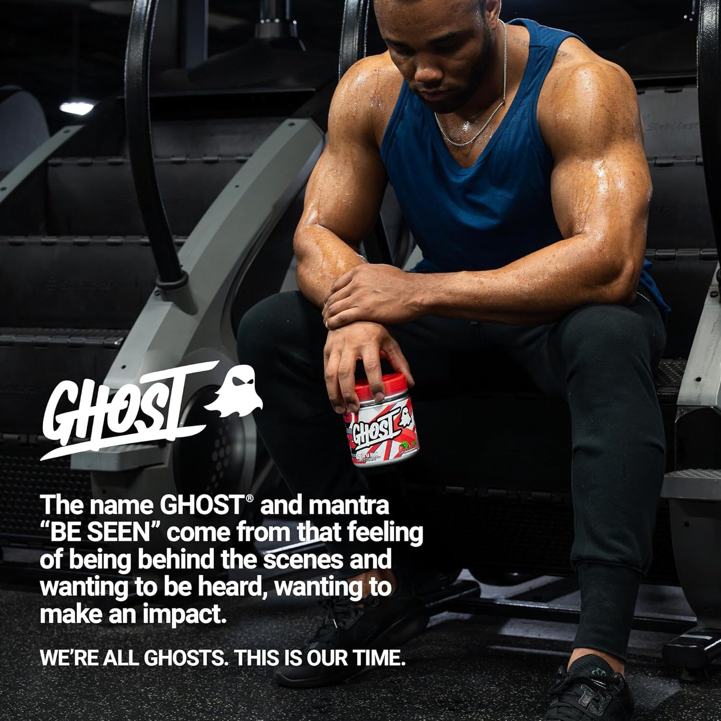 GHOST Burn Weight Management Powder, Kiwi Strawberry (60 Servings) - Metabolism & Energy Support Supplement for Men & Women - Natural Caffeine, L-Carnitine & L-Tyrosine - Soy & Sugar-Free, Vegan