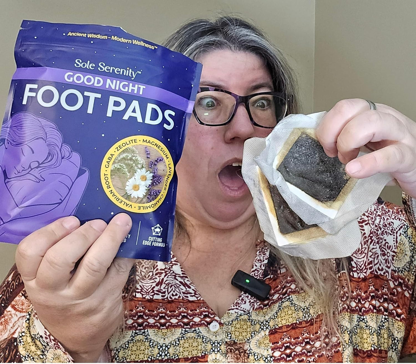 Sole Serenity Good Night Foot Pads, Foot Spa for Tired Feet (Good Night - 3 Pack)