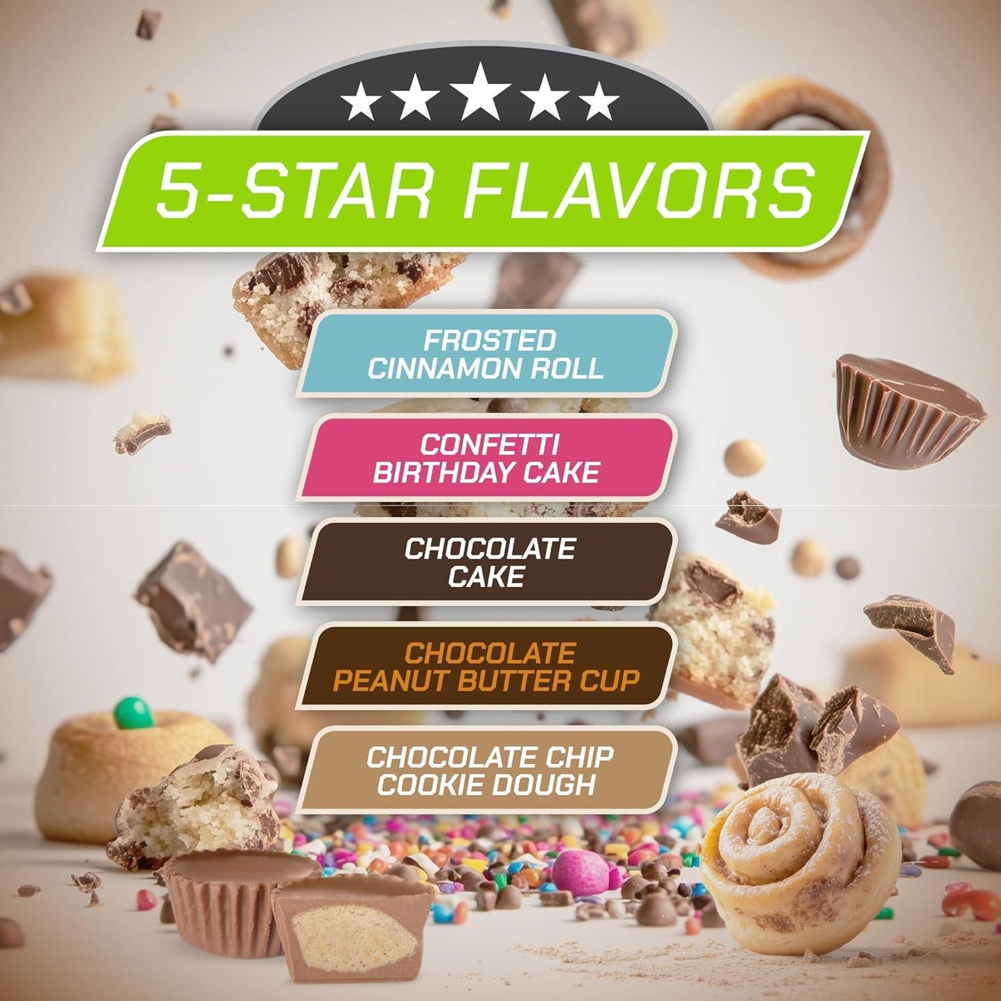 MusclePharm Combat Sport Bar, Chocolate Cake Flavor High Protein Bars, Combat Cravings, Fuel Performance & Meet Energy Demands, 20g Protein from Whey Protein, 5g Fiber, Gluten Free, 12 Bars