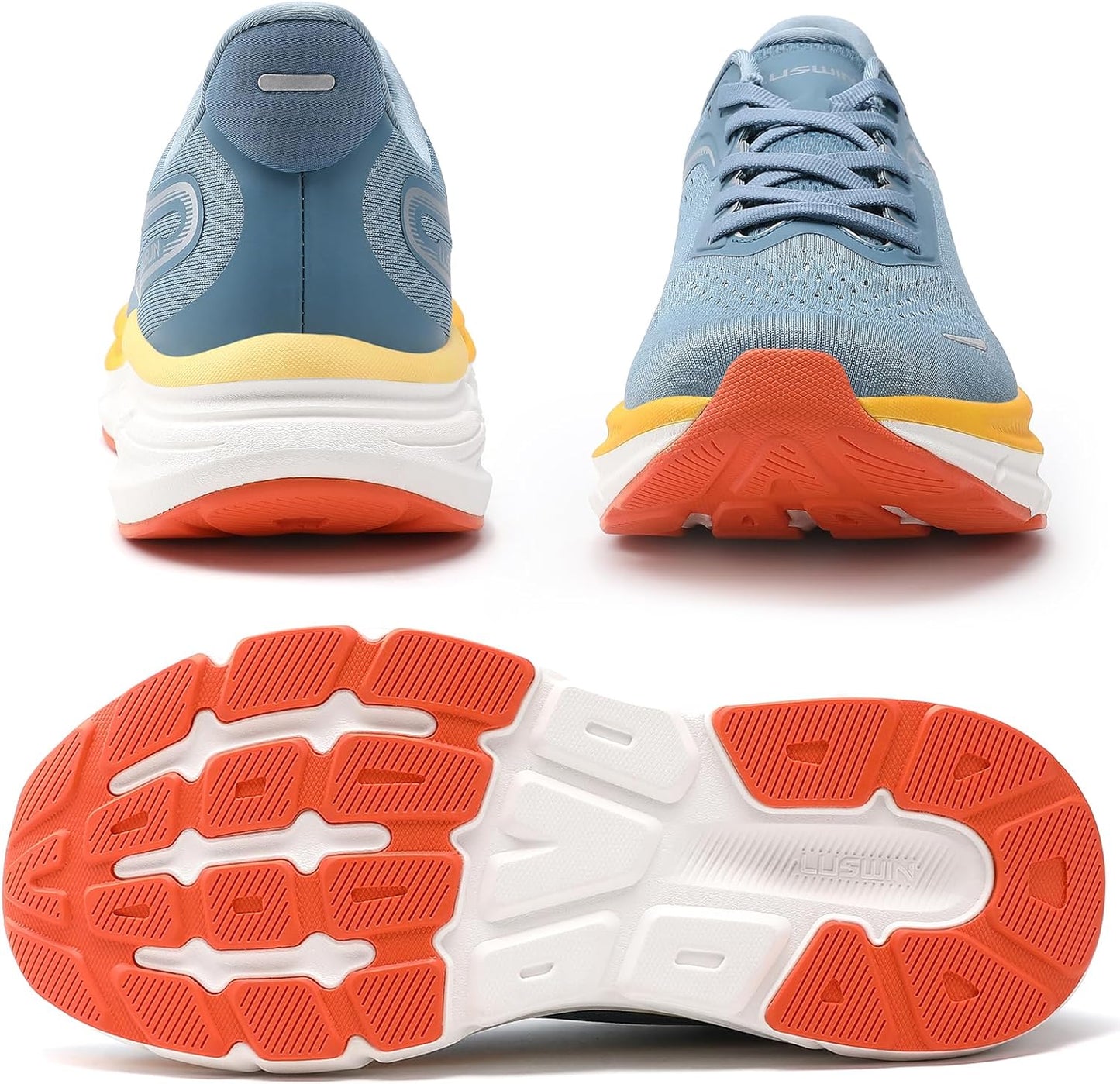 Men's Walking Shoes Lightweight Breathable Cushioning Running Shoes Athletic Tennis Workout Gym Non Slip Comfortable Fashion Sneakers