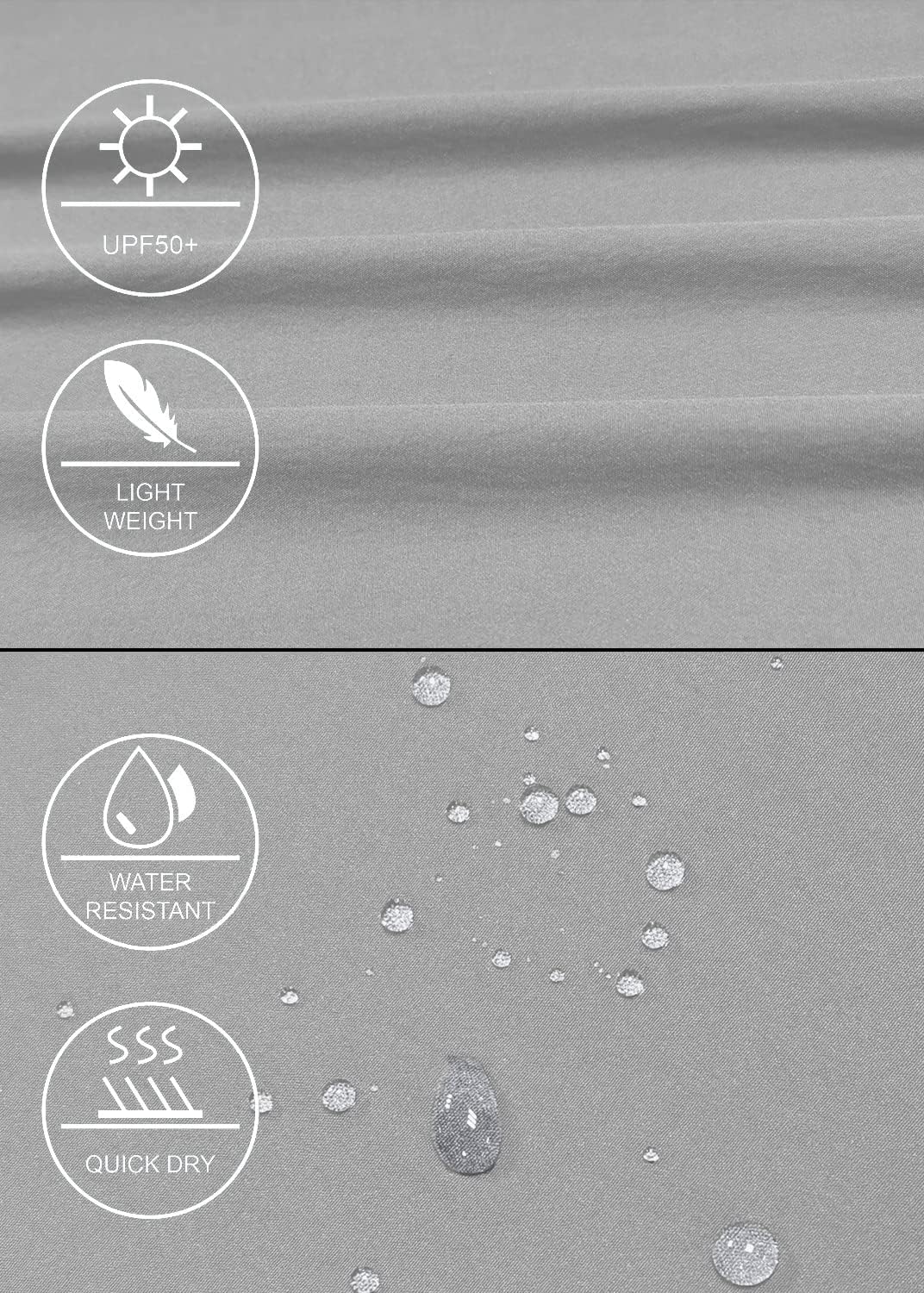 GymBrave Women's Hiking Cargo Pants Quick Dry Outdoor Camping Capris Water Resistant UPF 50 with Zipper Pockets