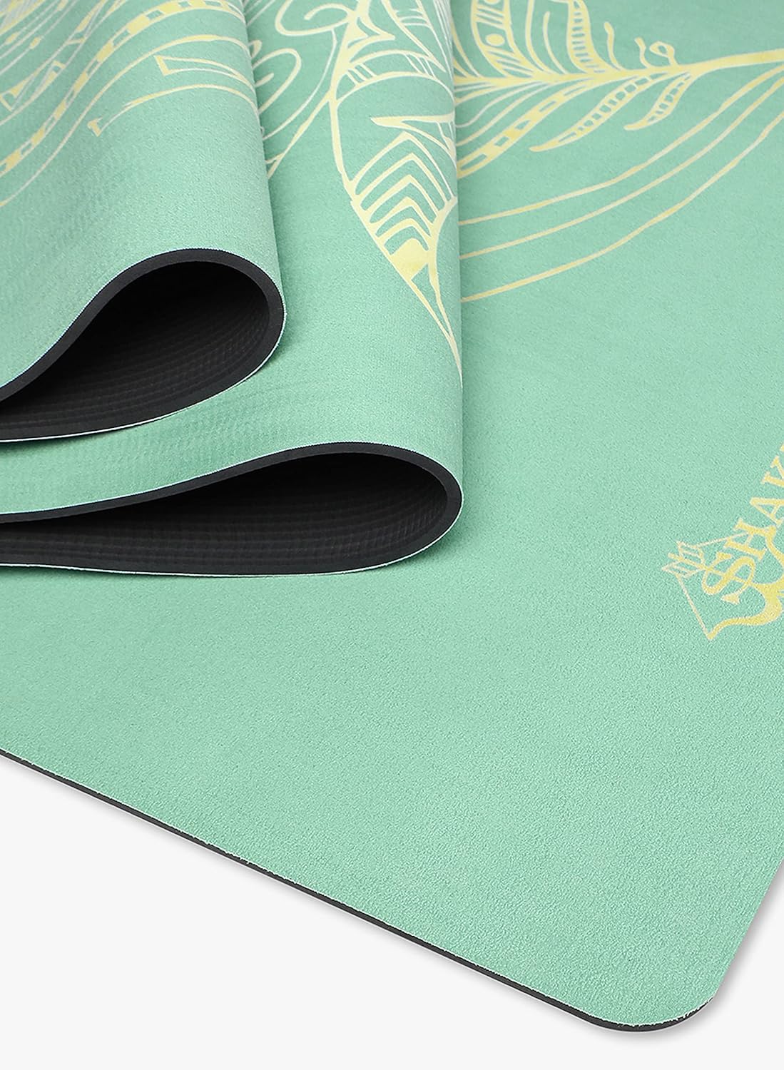 TPE Yoga Mat - Artist Designed, Premium eco friendly mats, Non Slip, Non toxic, Great For Regular & Hot Yoga, Pilates and Workouts (72 inch x 24 inch x 6mm thick)