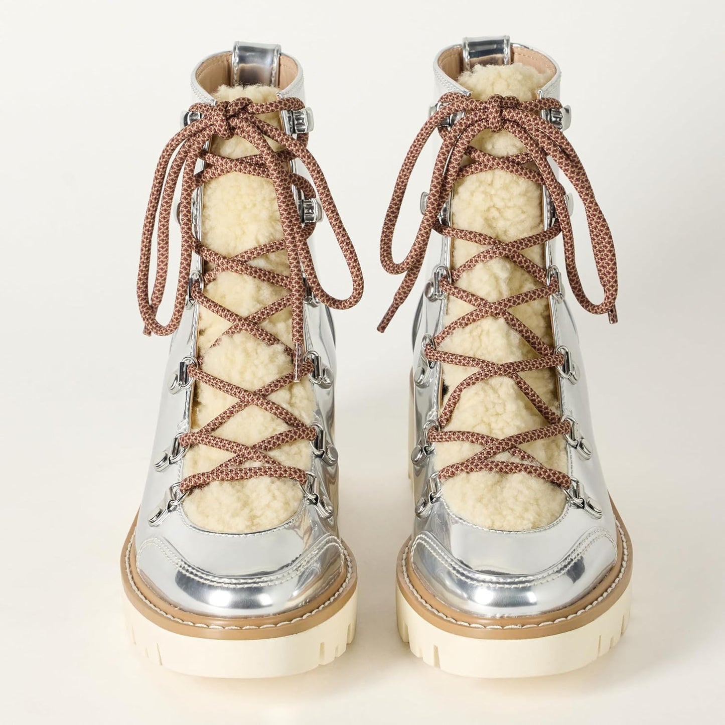 The Drop Women's Caleb Shearling Hiking Boot Hi-Top