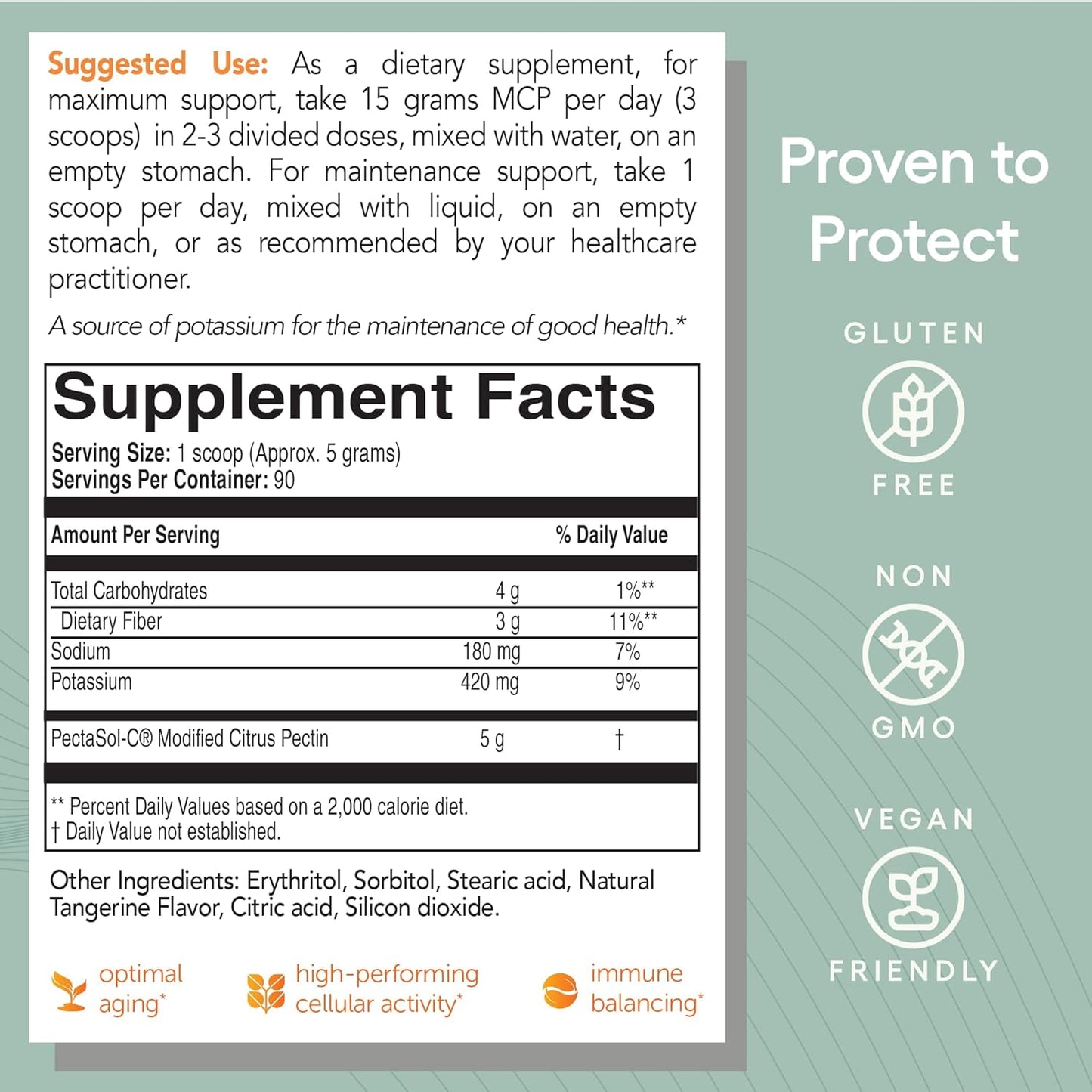 EcoNugenics Detox Rescue Supplement Bundle for Men & Women – PectaSol Modified Citrus Pectin Fiber + 2 GlyphoDetox Bottles — Safely Removes Pesticides & Agricultural Toxins, Offers Total-Body Support