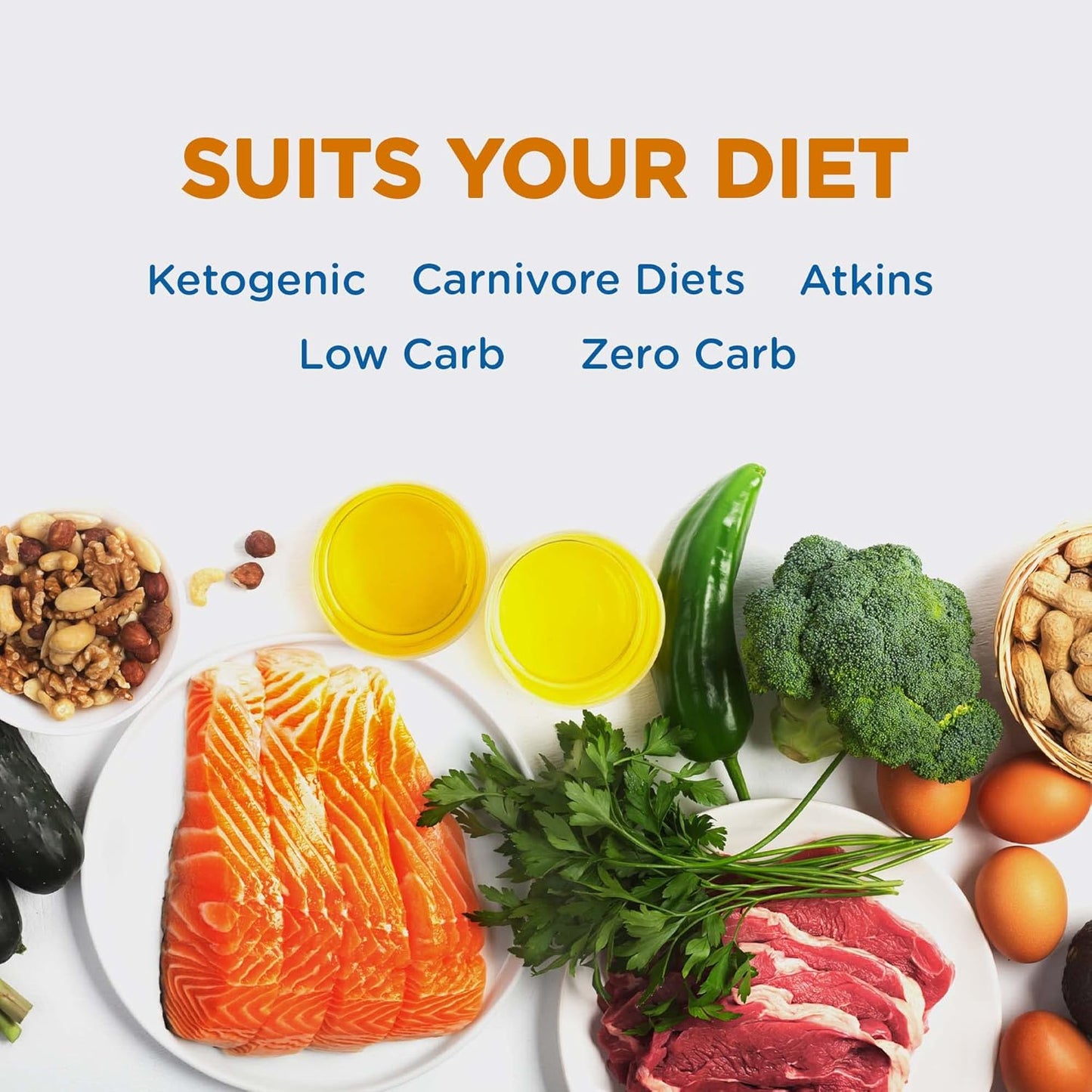 Keto Vitals Electrolytes Powder | Keto-Friendly Electrolytes with Potassium, Magnesium, Sodium, Calcium | Keto Electrolytes Supplement Energy Drink Mix | Sugar-Free, Zero Calories, Zero Carbs