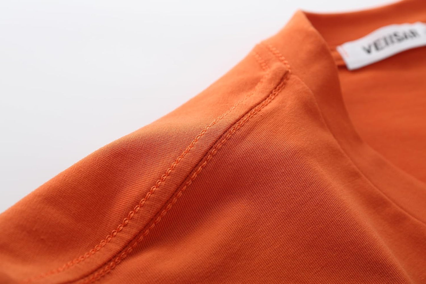 VEIISAR Premium V Neck T Shirts for Men - Modern Fitted Tees Vneck Undershirts