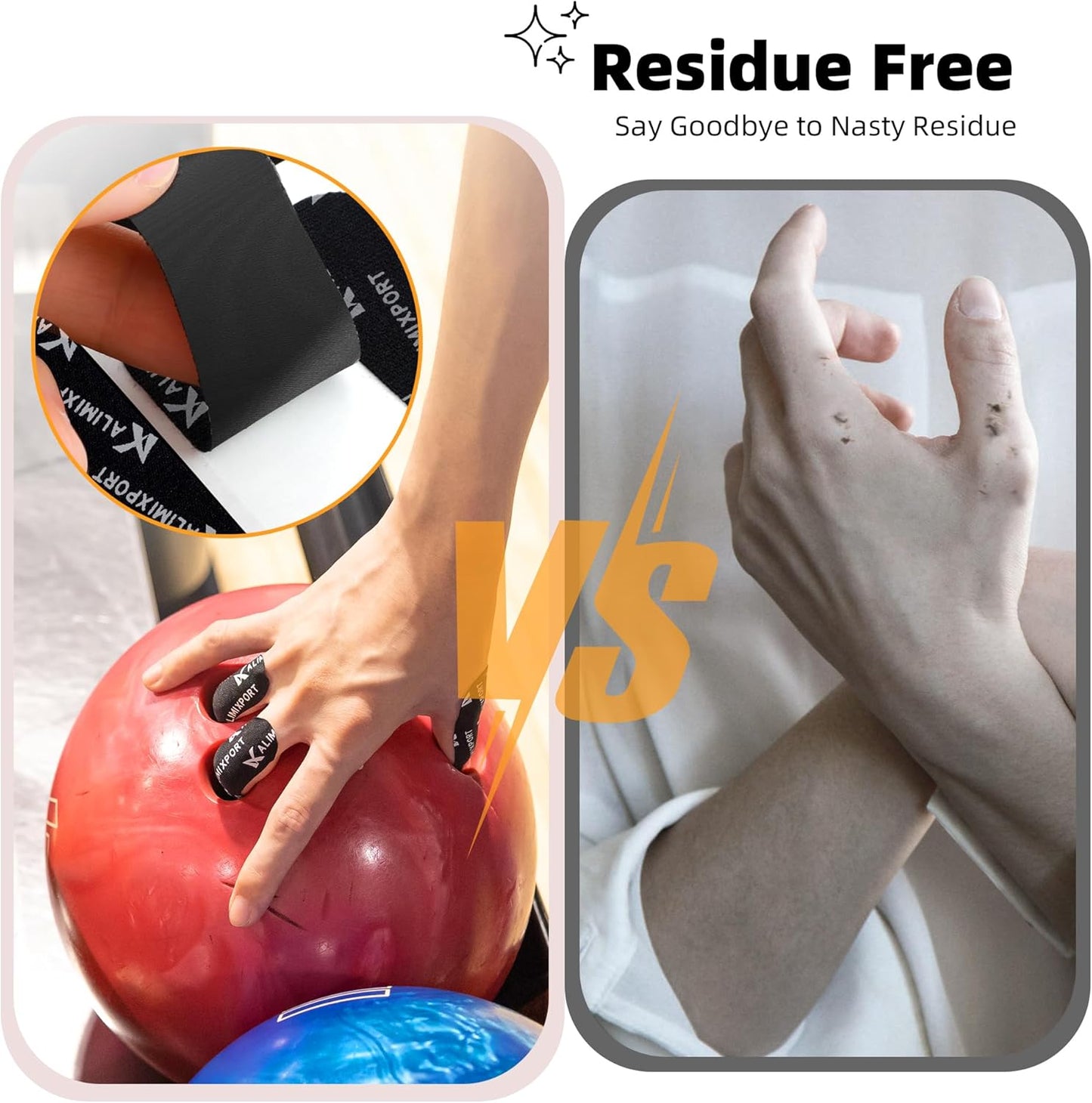 Flex Bowler Protective Tape - Bowling Thumb Tape Bowling Finger Tape Bowling Tape Thumb for Bowlers, Bowling Accessories for Men Women