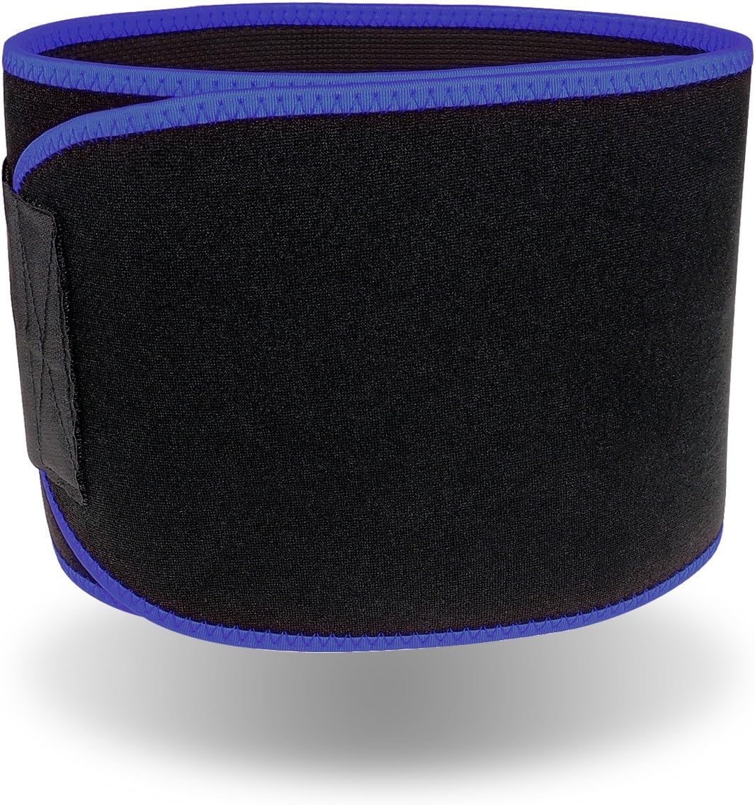 Biange Waist Trainer for Women Men Sweat Belt Waist Trimmer Belly Band Stomach Wraps