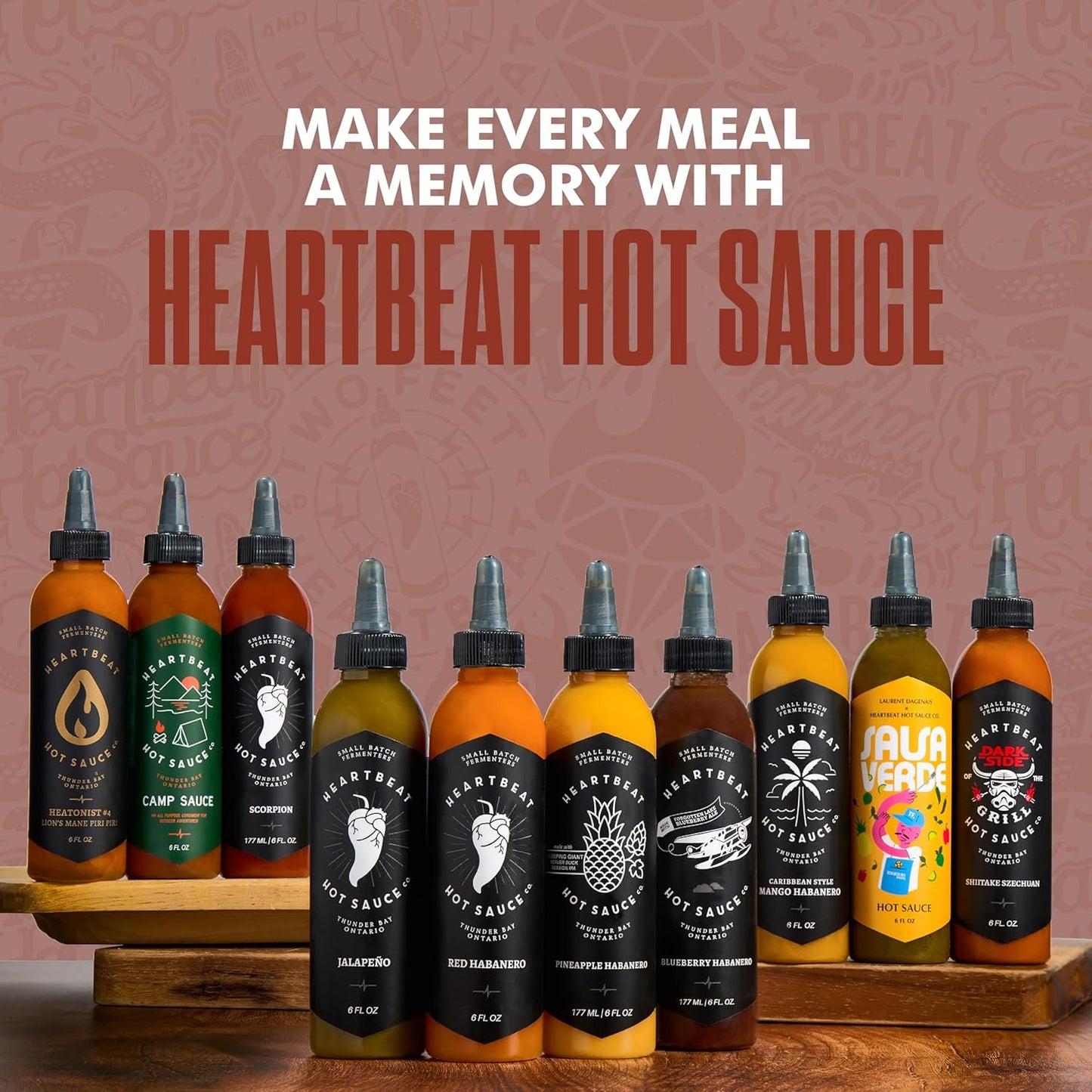 Heartbeat Hot Sauce Co. | Shiitake Szechuan, 6 oz.