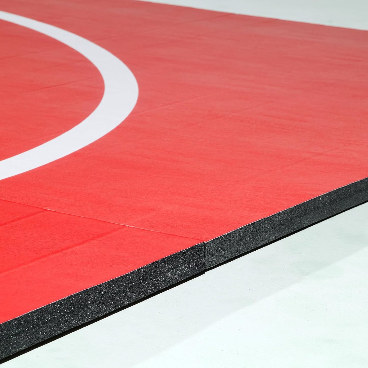 Dollamur 10'x10' Wrestling Mat, Navy, Gymnastics, with Circles