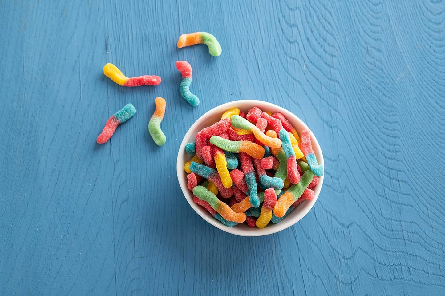 Trolli Sour Brite Crawlers, Original Flavored Sour Gummy Worms, 7.2 Ounce (Pack of 2)