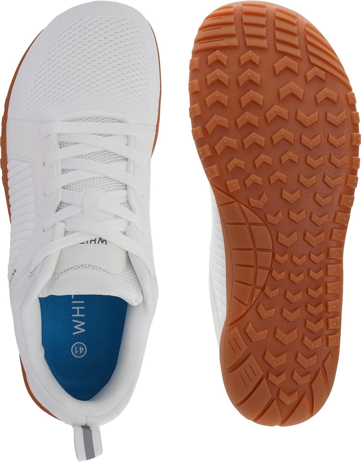 WHITIN Men's Barefoot Trail-Running Shoes | Wide Toe-Box | Zero-Drop Sole | Optimal Traction