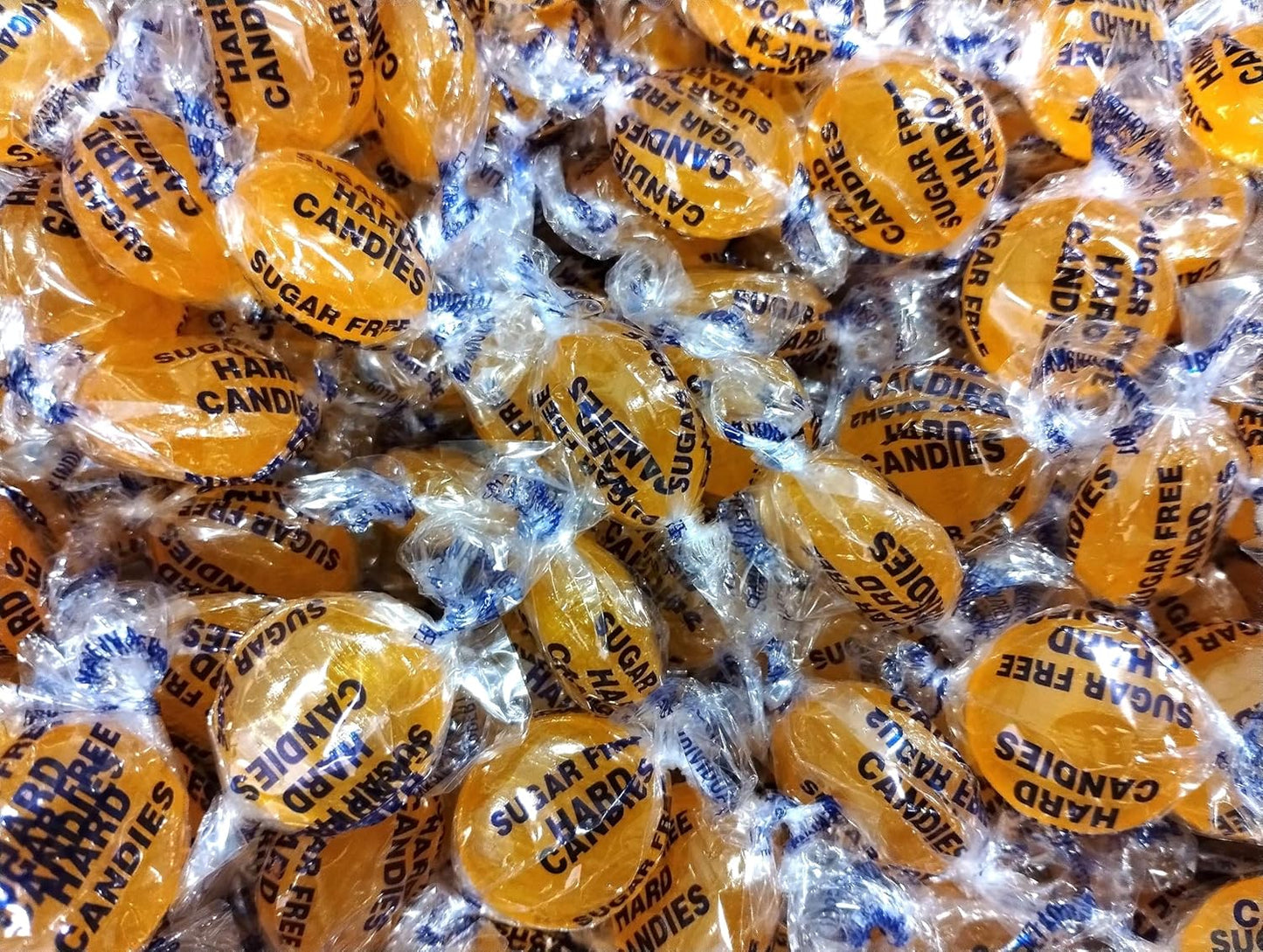 Sugar Free Butterscotch Hard Candy Buttons - 1 lb of Fresh Delicious Individually Wrapped Sucking Candy