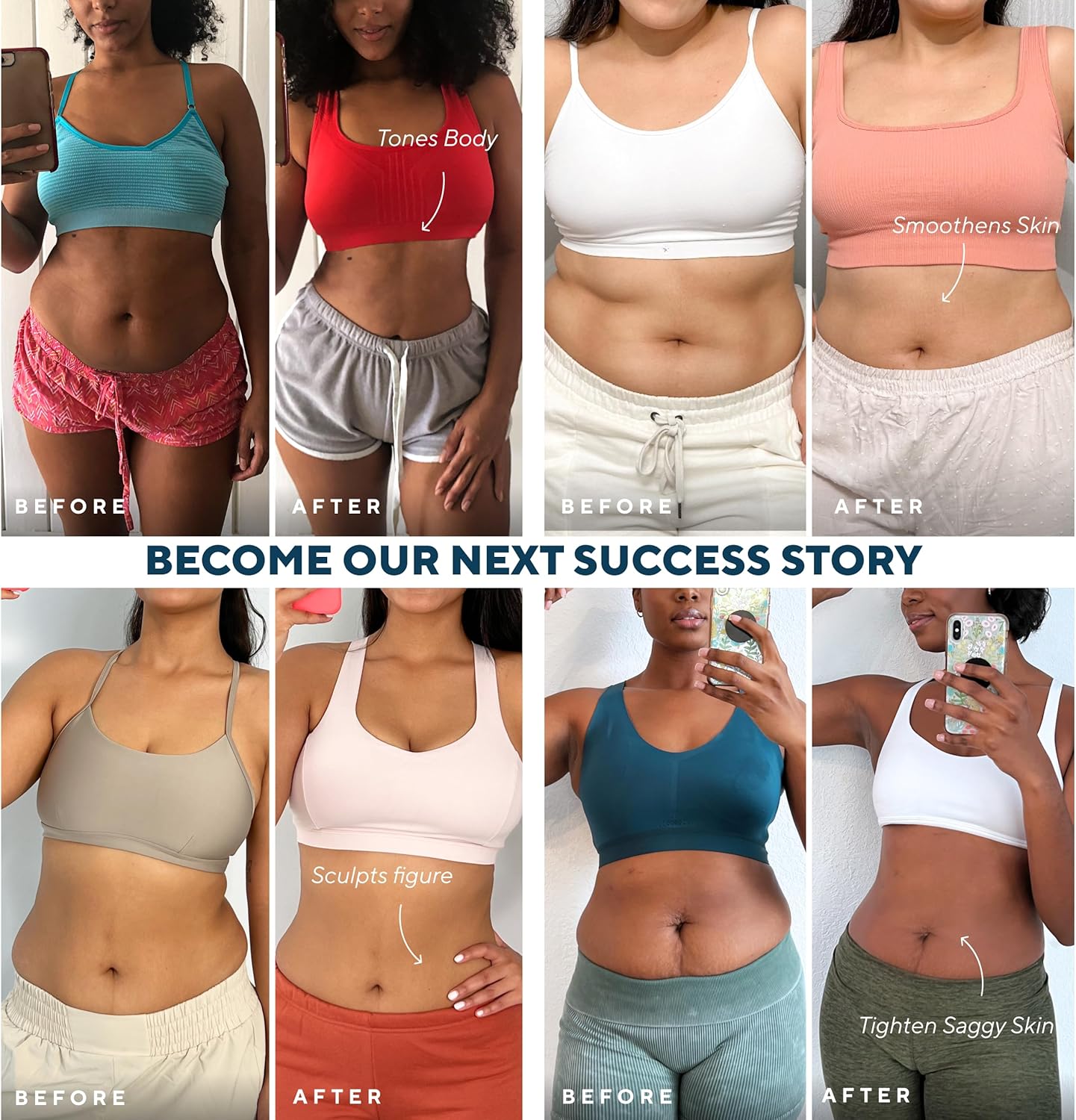 Vibro Sculpt PRO Anti-Cellulite Body Sculptor for Lymphatic Drainage - Micro Vibration Technology - Wireless & Lightweight Ergonomic Massage Gun for Women – Built for Toning & Smoother-Looking Skin