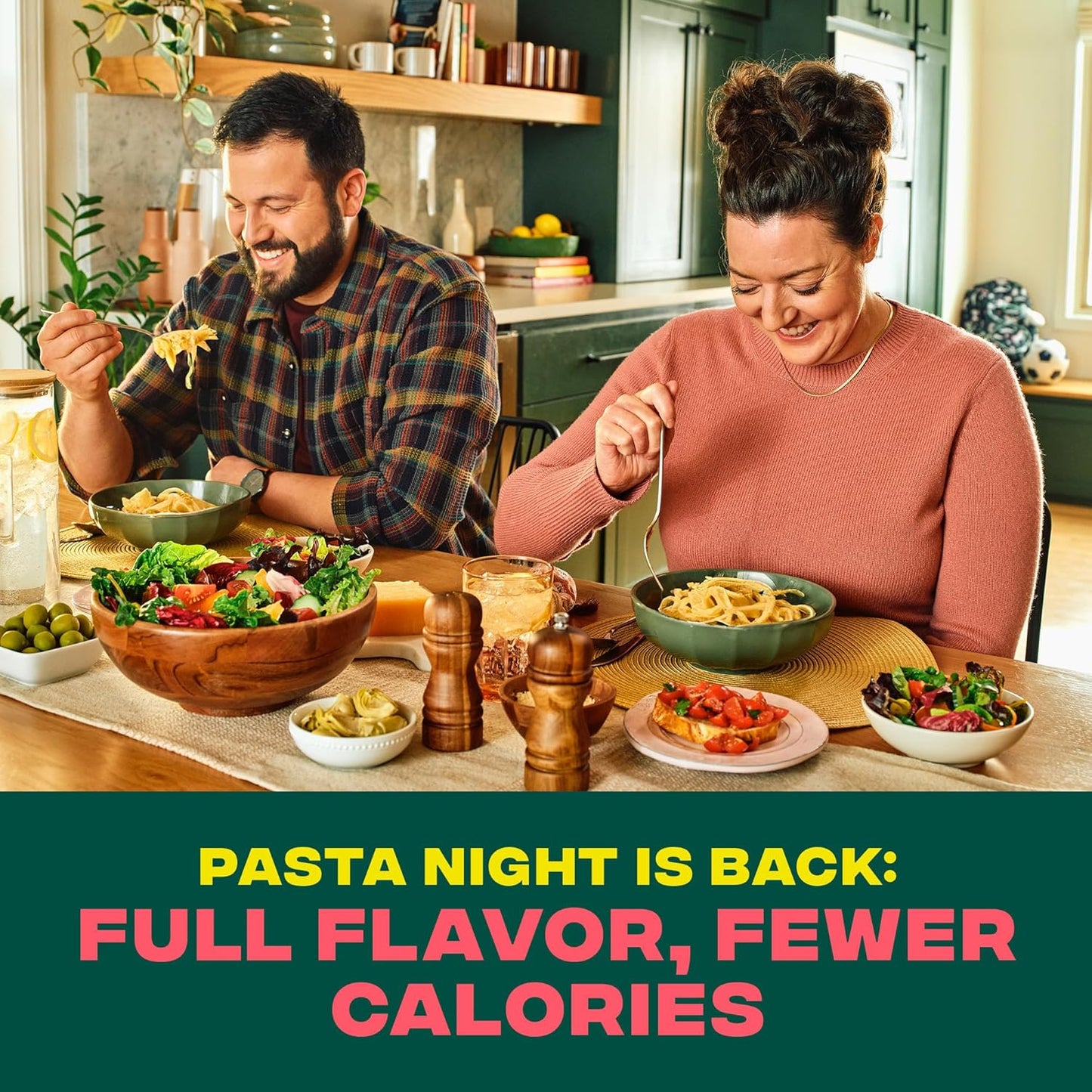 Carbe Diem!, Fettuccine, Lower Net Carb Pasta with Traditional Flavor & Texture, 55% Fewer Net Carbs & Only 110 Calories Per Serving, Pack of 3