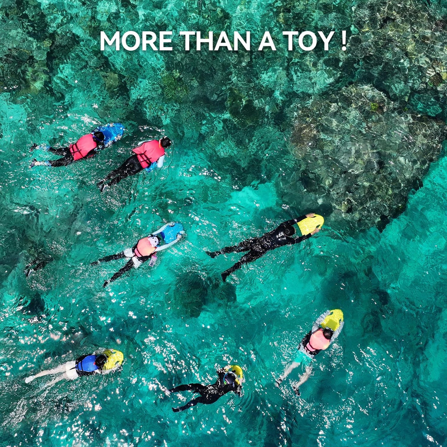 Asiwo Swimming Kickboard Electirc, Swim Training Kickboard 3 Speed Water Sports Swimming Pool Board for Adults Kids