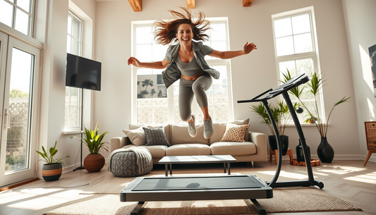 Bounce Your Way to Fitness: Why Mini Trampolines Are Game-Changers for Home Cardio