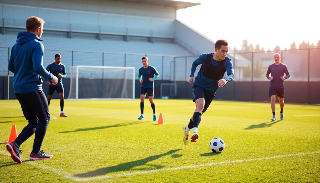 Maximize Your Agility on the Field with These Minimal-Equipment Drills