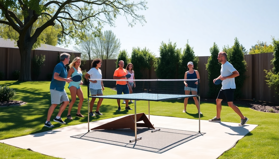 Why Portable Pickleball Nets Are Perfect for Backyard Competition