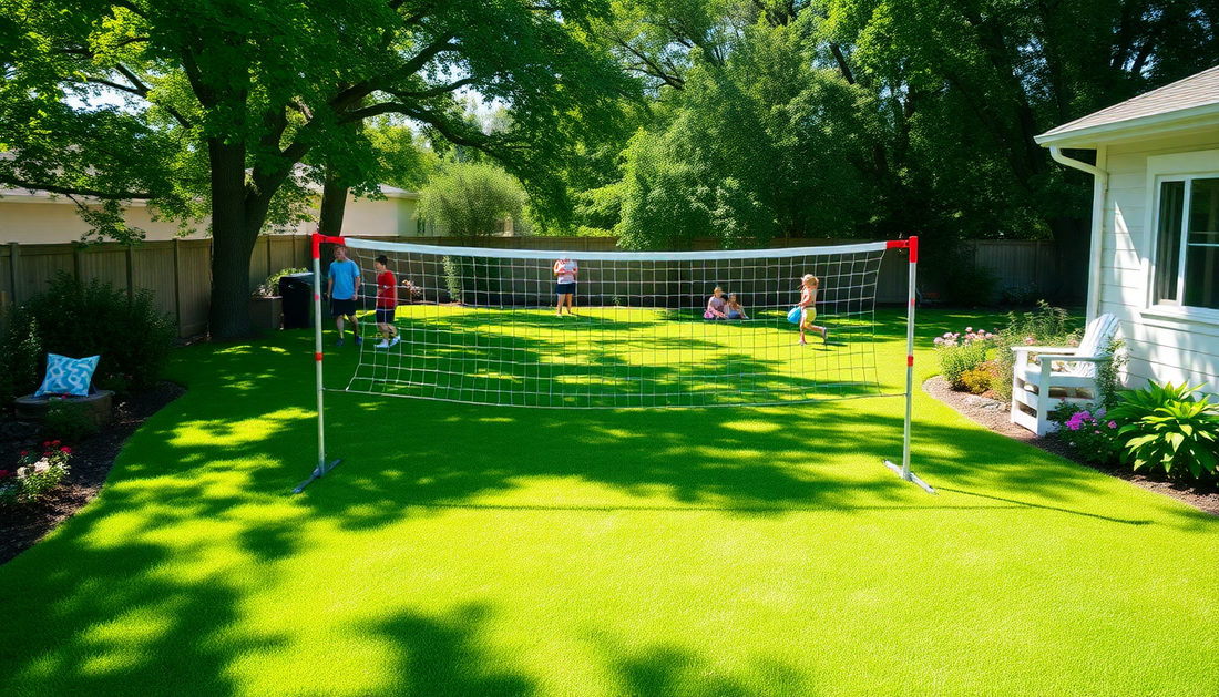 Transform Your Backyard Into a Volleyball Paradise with Portable Sets