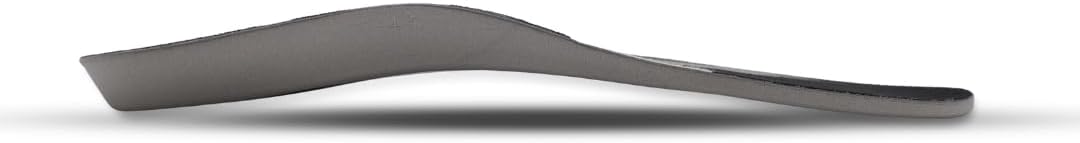 VKTRY Silver Performance Insoles, Carbon Fiber Composite Inserts for Everyday & Active Lifestyle - Lightweight, Comfortable, Structured Arch Support, Shock Absorption, Energy-Return, Anti-Fatigue