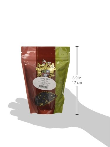 English Tea Store Organic Monks Blend Black Loose Leaf Tea Pouches - 4oz | Fruity Pomegranate Vanilla Grenadine Caramel Notes | Ethical Tea Partnership