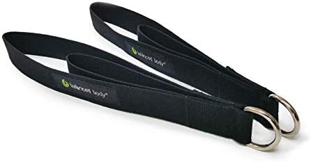 Balanced Body Double Loops, Foot and Hand Straps, Accessories for Pilates Equipment, Workout Equipment for Home Gym or Studio Use, 1 Pair