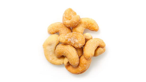 Yupik Roasted Salted Whole Cashews, 2.2 lb (35.2 oz), Gluten-Free, Kosher, Vegan, Seasoned Nuts, Lightly Coated with Salt, Source of Protein & Iron, Crunchy, Savory Snacks
