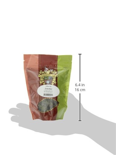 Sowmee White Tea Loose Leaf | Mildly Oxidized Chinese White Tea with Full-Body Flavor | 2oz Pouch | Late Harvest Spring Leaves with Oolong-Like Notes | English Tea Store