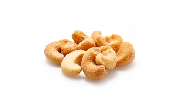 Yupik Roasted Salted Whole Cashews, 2.2 lb (35.2 oz), Gluten-Free, Kosher, Vegan, Seasoned Nuts, Lightly Coated with Salt, Source of Protein & Iron, Crunchy, Savory Snacks