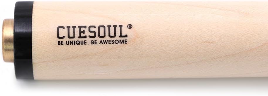 CUESOUL SOOCOO Series 58" 19oz Maple Pool Cue