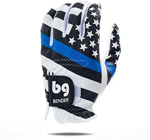 BG Bender - Mens Golf Glove, Durable Mesh Golf Gloves, Unique Golf Gloves