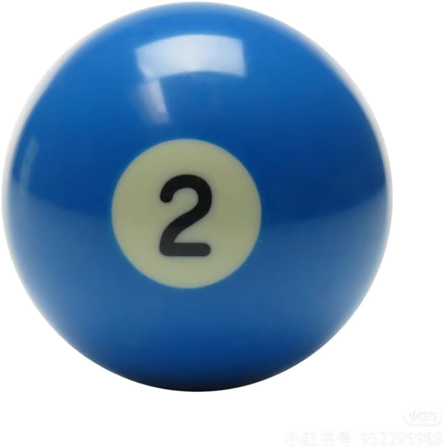 Replacement Billiards Ball, 2-1/4" Regulation Size, Object Balls with Cue Ball & Billiard #8 Ball, Standard Billiards Ball Accessories