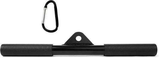 EVMT 15-Inch LAT Pulldown Attachments for Home Gym – LAT Pull Down Bar, Cable Machine Accessories for Tricep Bar, Bicep, Back Training, Full Rotation, Heavy-Duty Strength Workout Equipment